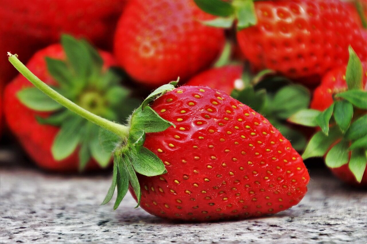 strawberries, fruit, season, eating, healthy, diet, juicy, tasty, dessert, sweet, red, fresh, food, healthy food, vitamins, fresh fruit, healthy eating, eat, vitamin, closeup, nutrition, organic, ripe, strawberries, fruit, fruit, fruit, fruit, fruit, food, food